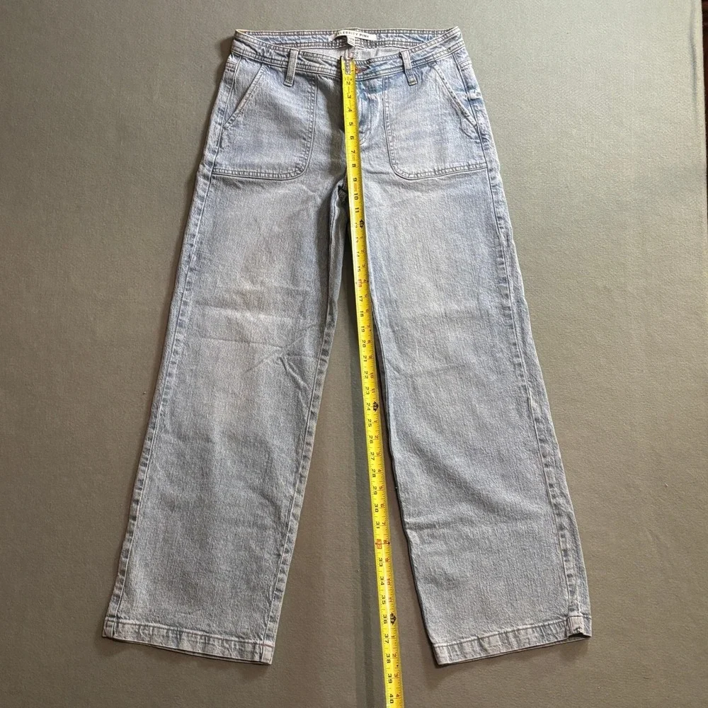 Celebrity Pink Womens 9/29 High Rise Wide Leg Jeans Light Wash Blue Y2K Skater